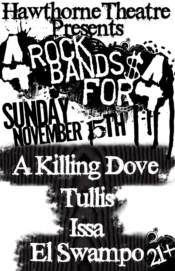 El Swampo, rock shows,<br />Portland
